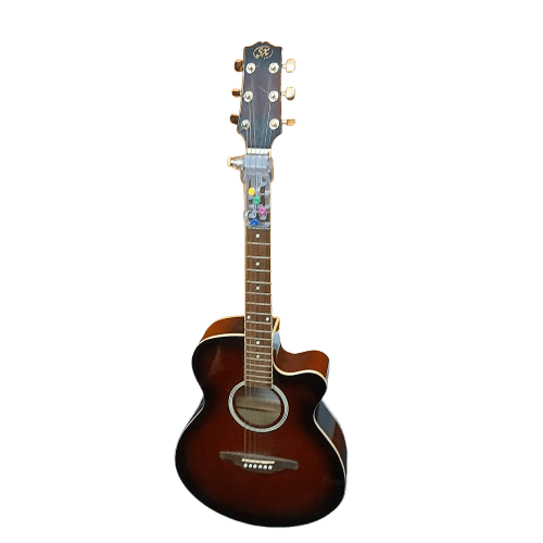 SX Guitar AEP239VS Brown With Soft Case.