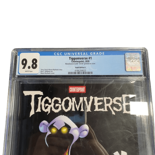 Counterpoint Comics – Tiggomverse B&W Edition | Graded Comic + Safety Case (MR)