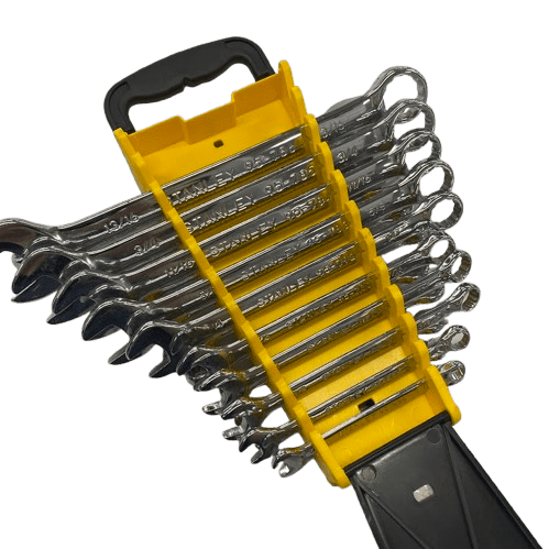 22 Piece Combination Set of Stanly Wrenches. Metric and Standard