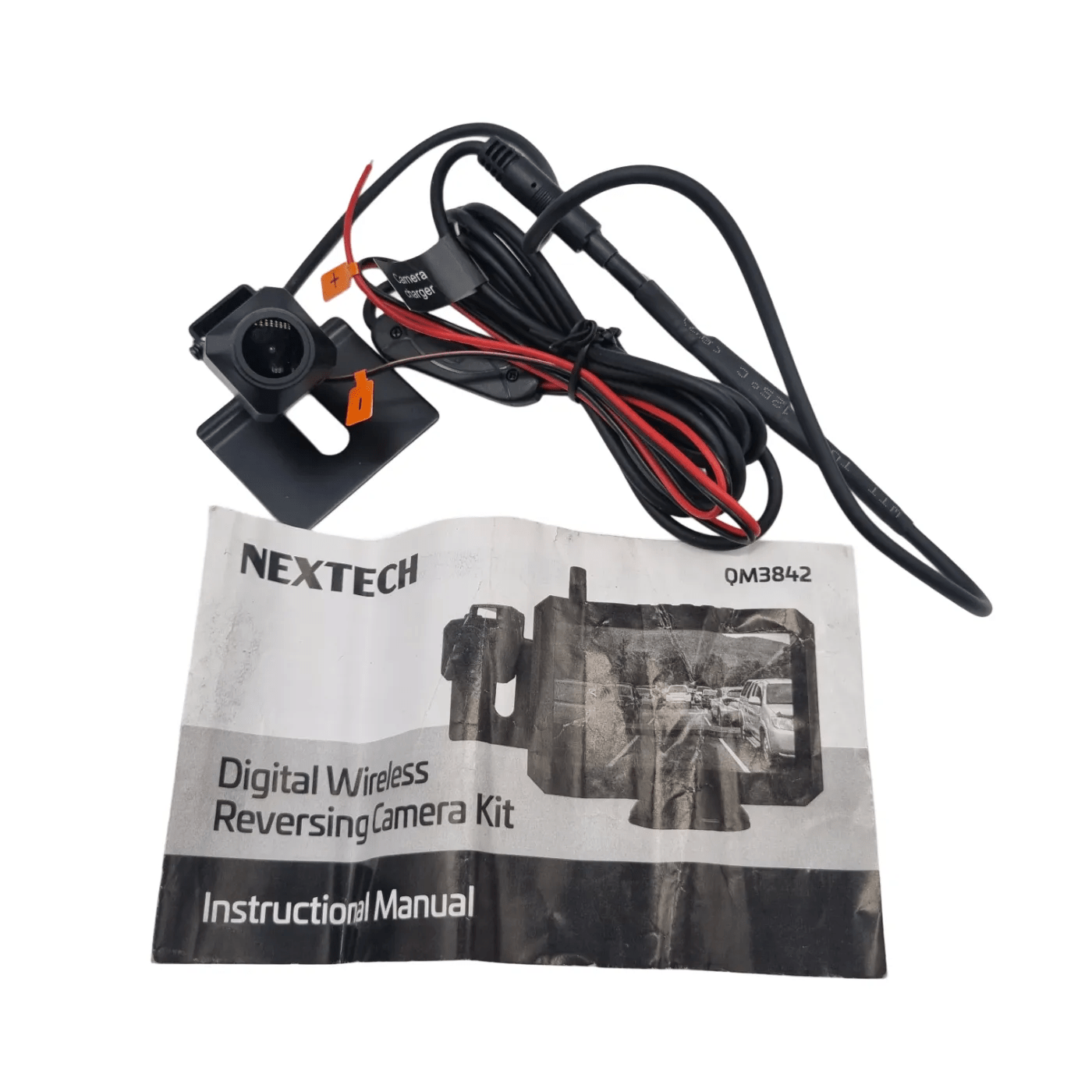 NNextech QM3842 Dash Cam Kit – Black With Monitor And Manual (WR 1278006)