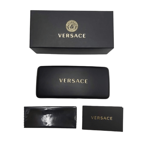 Versace VE4457 Sunglasses – Black Frame Grey Polarized Lenses with Box and Case