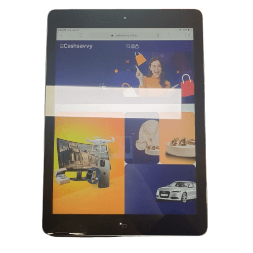 Apple iPad Air 1st Gen 128GB Wi-Fi + Cellular, Silver, Model: A1475 No Charger  (MR 1343153)
