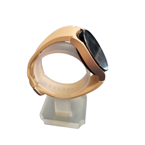 Samsung Galaxy Watch 4 SM-R860 40mm GPS/BT Model, Gold, Very Good Condition With Straps, Charger, Box (LE 1347752)