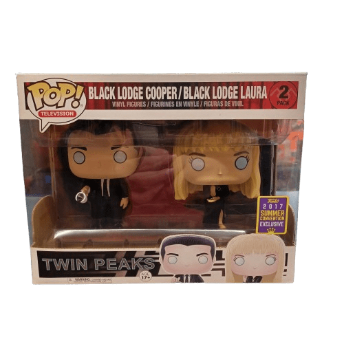 Funko Pop Twin Peaks Black Lodge Cooper/ Black Lodge Laura (LE1343610)