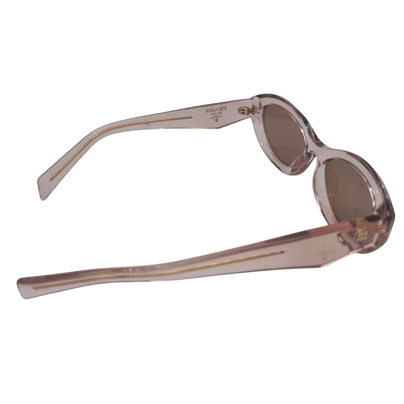 Prada SPR26Z Sunglasses – Clear Pink Elegance No Case
