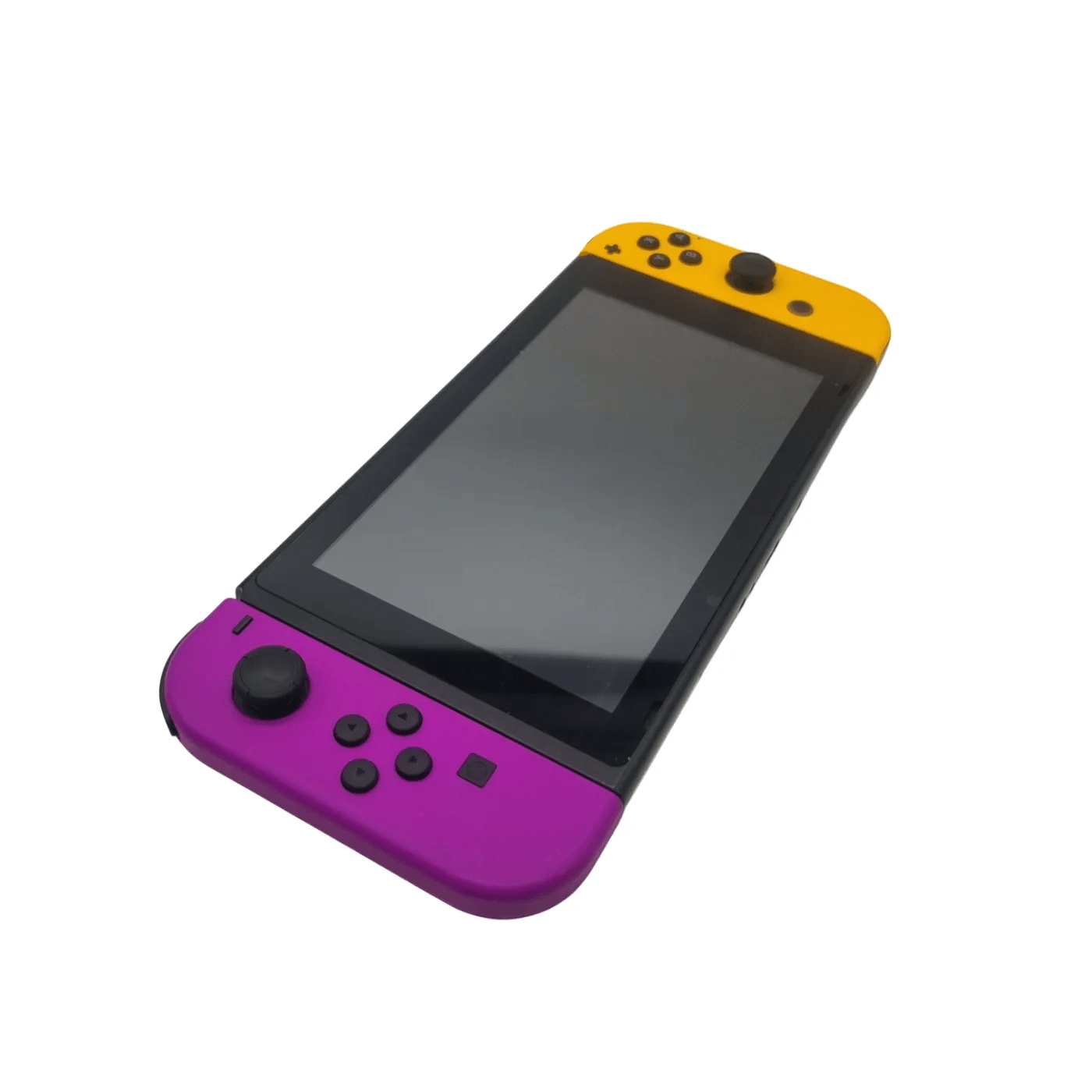 Nintendo Switch Console (HAC-001) – Purple & Yellow Joy-Cons + Case & Charger  (WR 1344038)