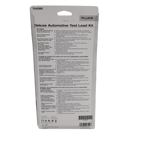 Fluke TLK282 Deluxe Automotive Test Lead Kit Like New