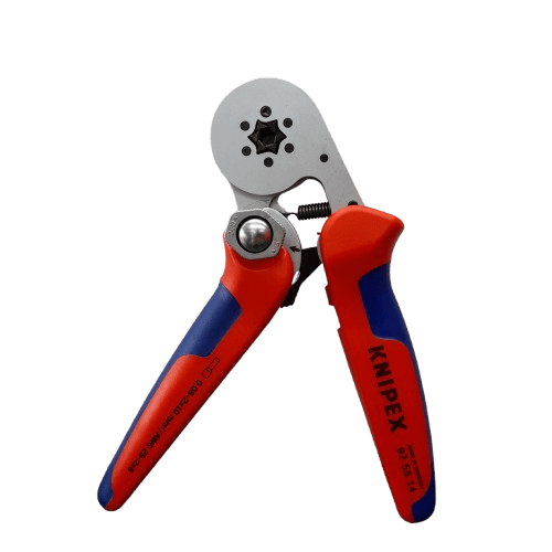 Knipex 97 55 12 Hand Ratcheting Crimp Tool for Bootlace Ferrule In Box (LN)