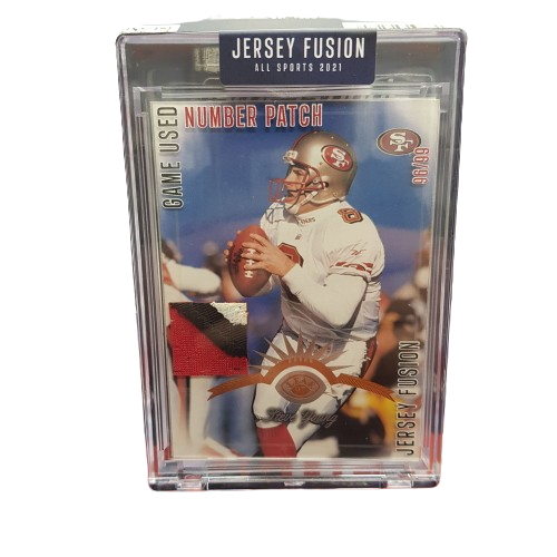 Steve Young JERSEY FUSION Football Card JF-SY94 – (MR)