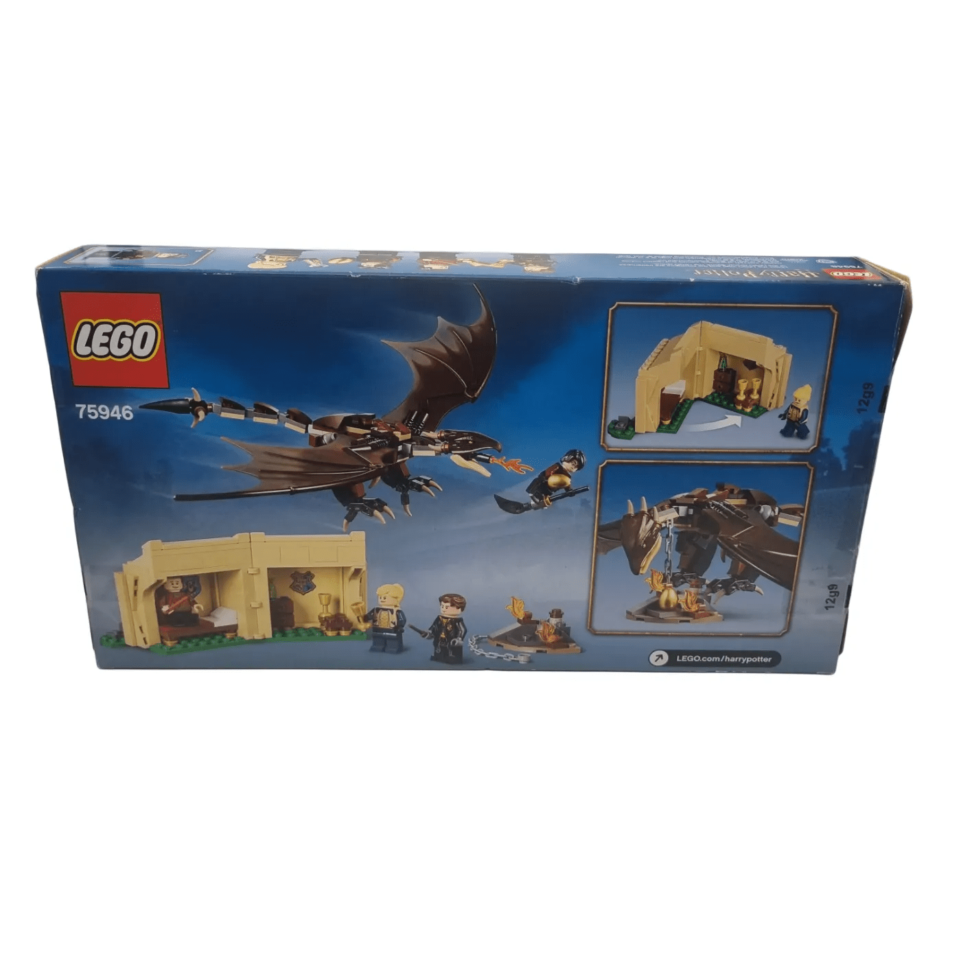 Lego Harry Potter Set #75946 – Hungarian Horntail Triwizard Challenge *Unselaed – Unverified*