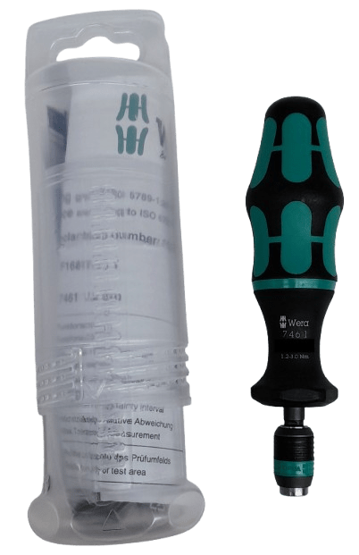 Wera 7461 Pre-set Hex Torque Screwdriver Handle Like New