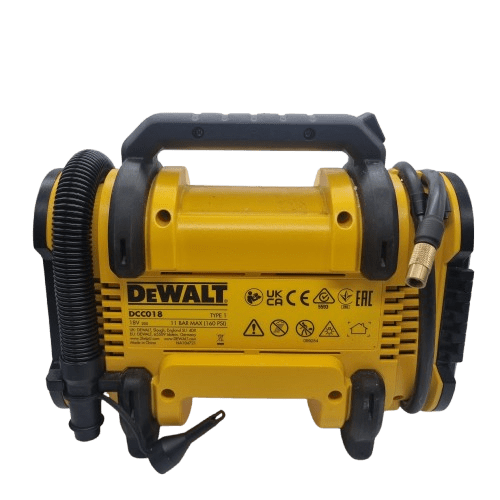 DEWALT Tyre Inflator DCC018 18V/12V/240V XR Cordless Compact Inflator (WR 1346739)