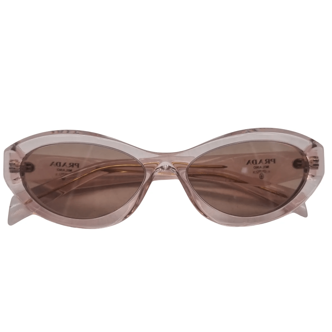 Prada SPR26Z Sunglasses – Clear Pink Elegance No Case