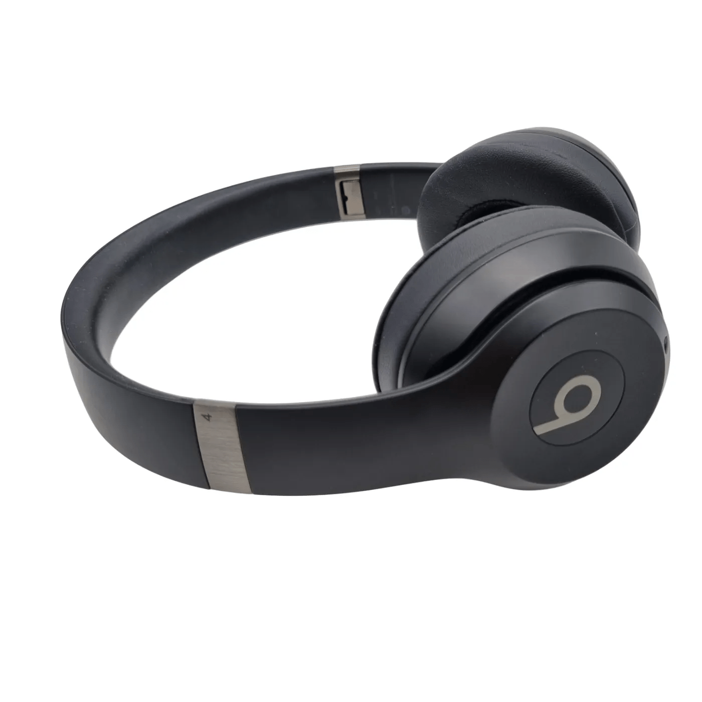 Beats Solo 4 Bluetooth Wireless Headphones – Black with Case & Charger (WR 1342422)