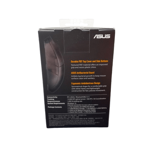 ASUS TUF Gaming M4 Wireless Mouse Like New (JN)