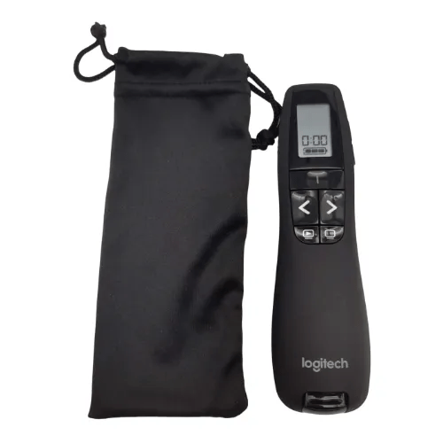 Logitech R800 Green Laser Presenter + Pouch