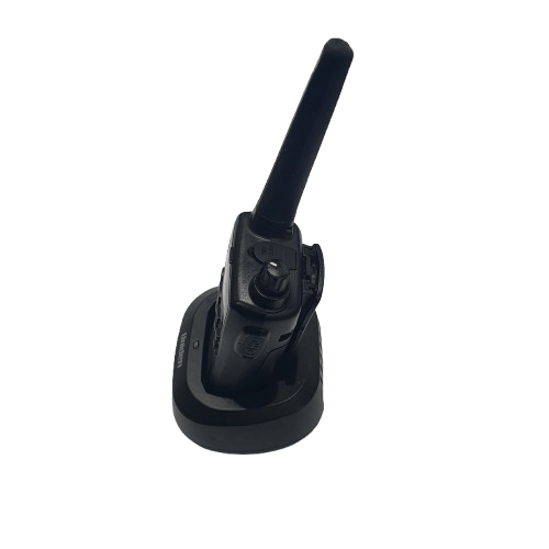 Uniden Handheld 2W UHF UH720SX-NB, Black, Very Good Condition, With Box, Batteries, Chargers, Belt Clip, Speaker Mic, Manual (MR 1349653)