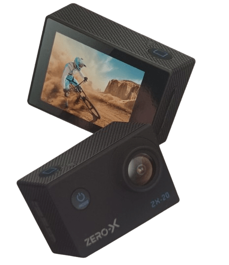 Zero-X ZX-20 4K Action Camera with 2.0″ Screen & Wi-Fi (lel)
