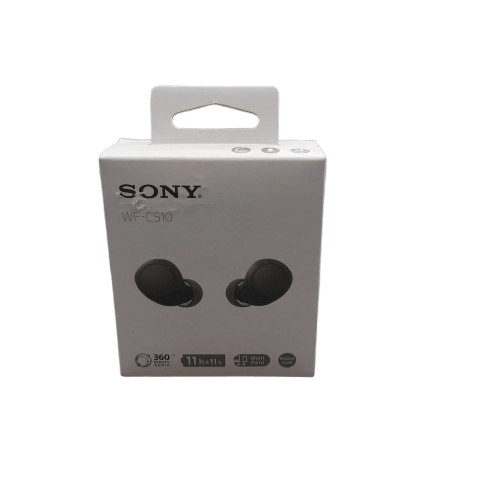Sony WF-C510 In-Ear Earphones, Black, In Box