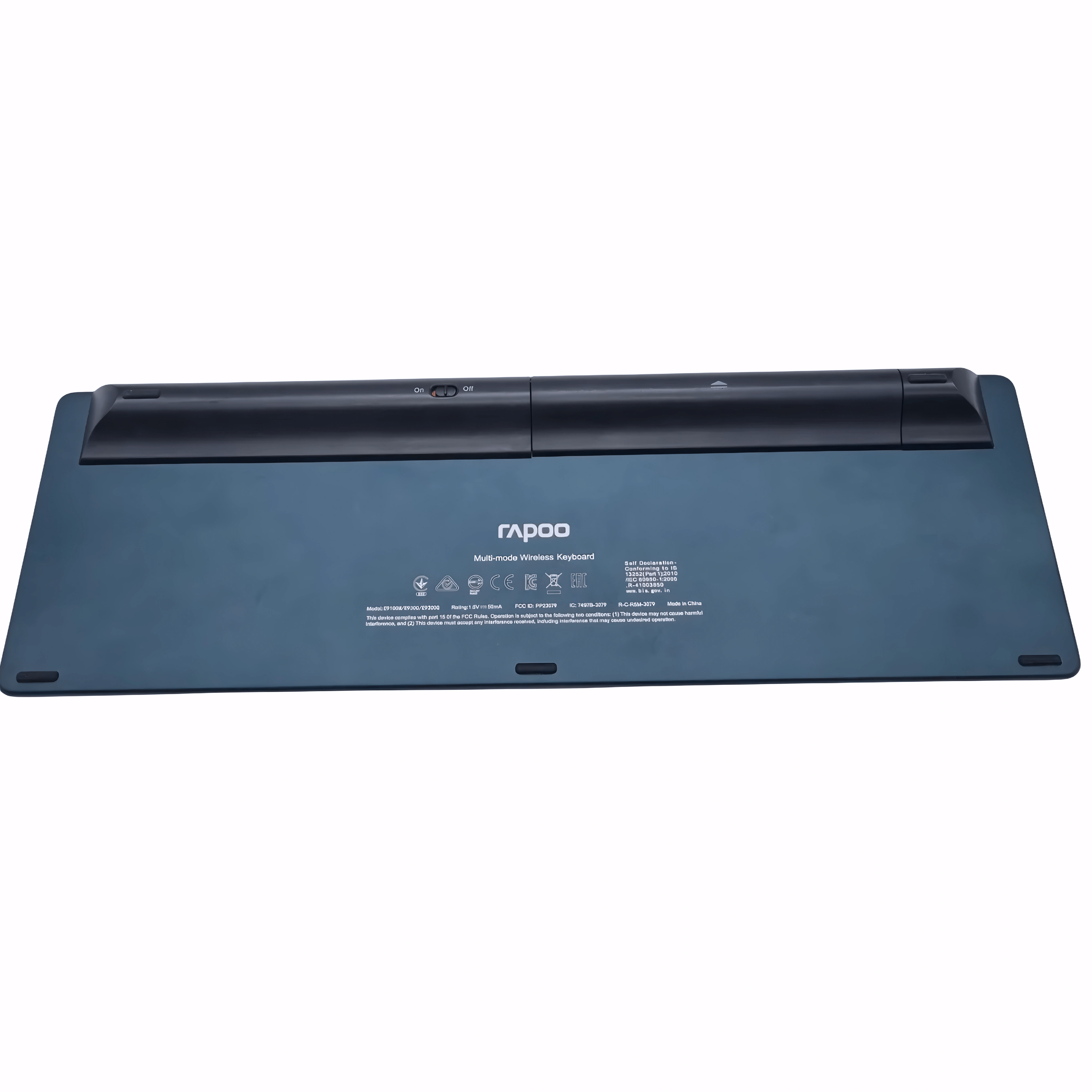 RAPOO E9100M WIRELESS MULTI-MODE KEYBOARD – BLACK (WR 1341035)