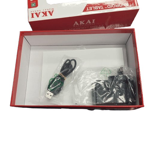 Akai Tablet WH7012 Storage: 512MB + 8GB Memory With Charger Like New in Box (MR 1345652)