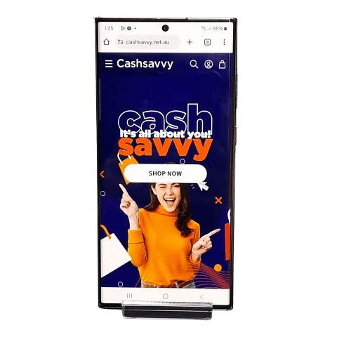 Samsung Galaxy S22 Ultra SM-S908E 128GB Purple Unlocked Mobile Phone No Accessories