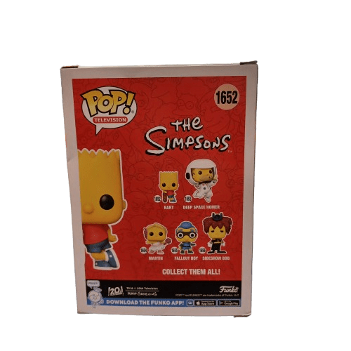 Funko Pop Bart Simpson Number 1652 (LE1343591)