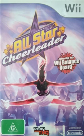 All Star Cheerleader Wii Game Good Condition With Manual