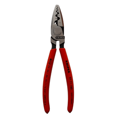 Knipex 180mm Slim Design Crimping Pliers For End Sleeves