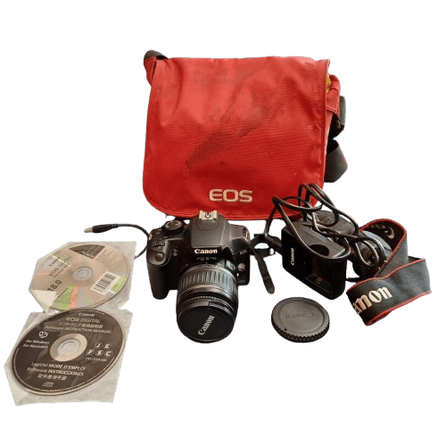 The Canon EOS 1000D With a 18-55 lens And Bag (LE)