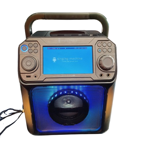 Singing Machine Groove XL – Bluetooth + Light Show NO MICROPHONES