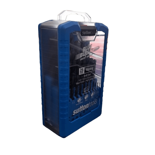 Sutton D102SM3 25 piece Blue Bullet Metric Jobber Drill Set