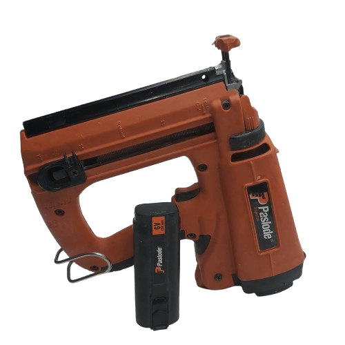Paslode Impulse Bradder IM205S, Orange, General Wear + Tear, With 6v NICAD Battery (NA)