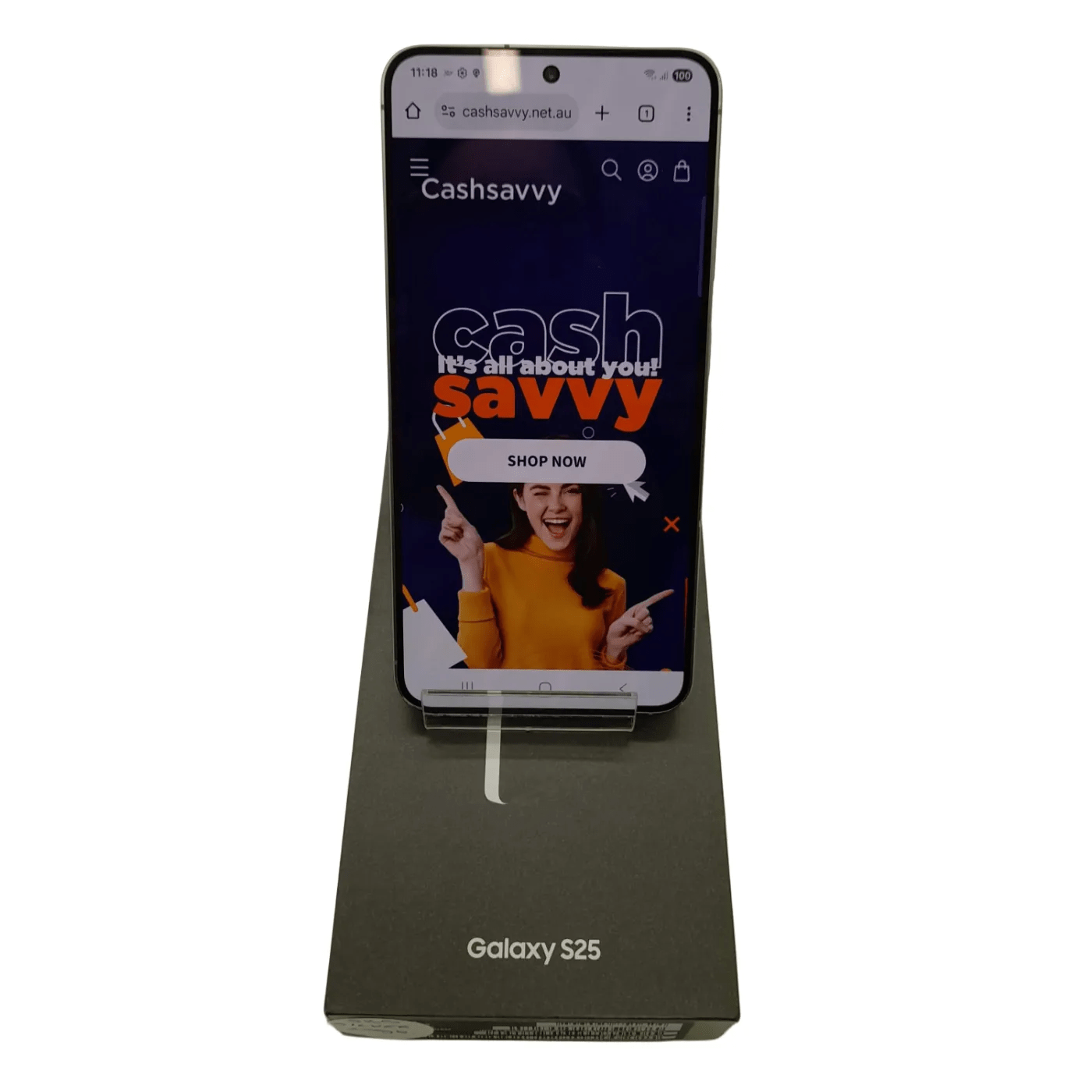 Samsung Galaxy S25 256GB Mobile Phone (SM-S931B) + Box + USB