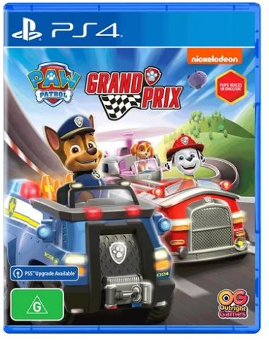 Paw Patrol Grand Prix Playstation 4 Game Good Condition no Manual