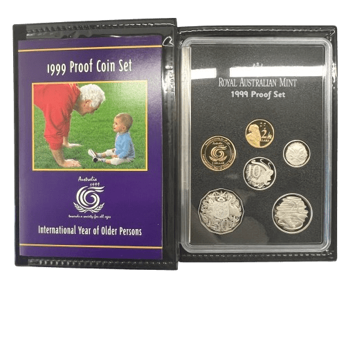 1999 Proof Coin International Year of Older Persons (MK)