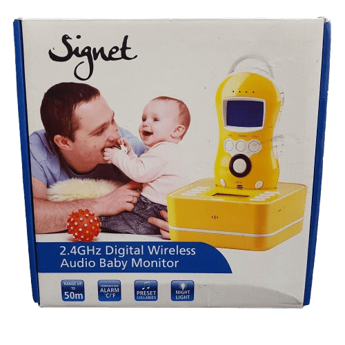 Signet 2.4ghz Digital Wireless Audio Baby Monitor In Box
