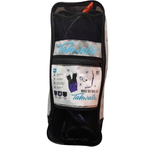 Tahwalhi Senior Dive Set Purple/Adult DS1 – with carry bag – (LN)