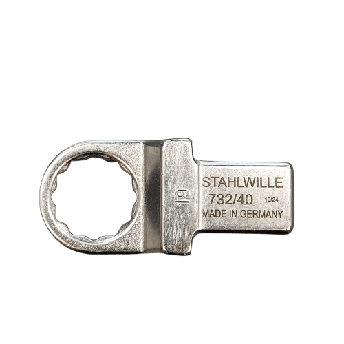 Stahlwille 19mm Ring Insert Tool, 14 x 18mm AS Drive -SW732/40