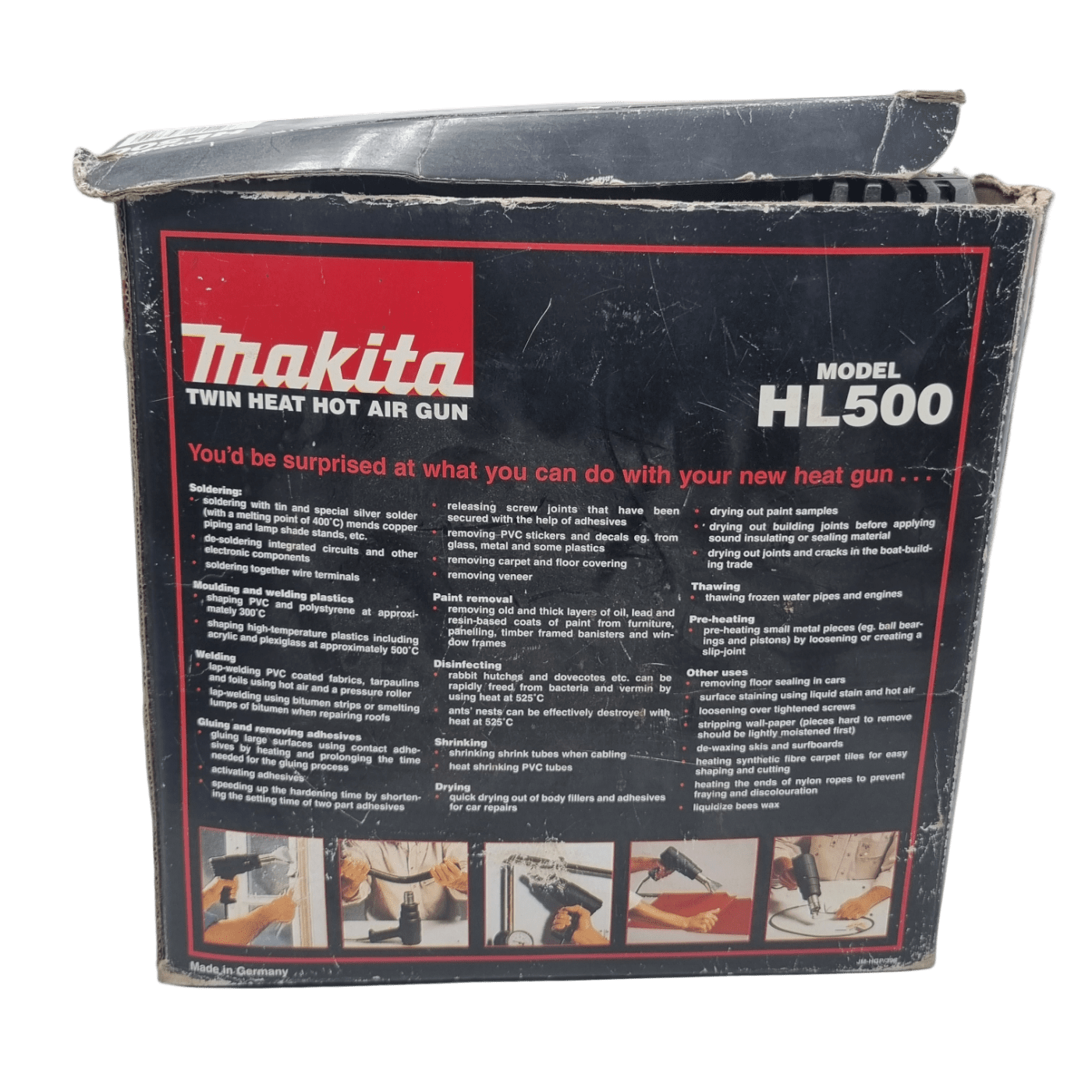 Makita Twin Heat Hot Air Gun HL500 Corded