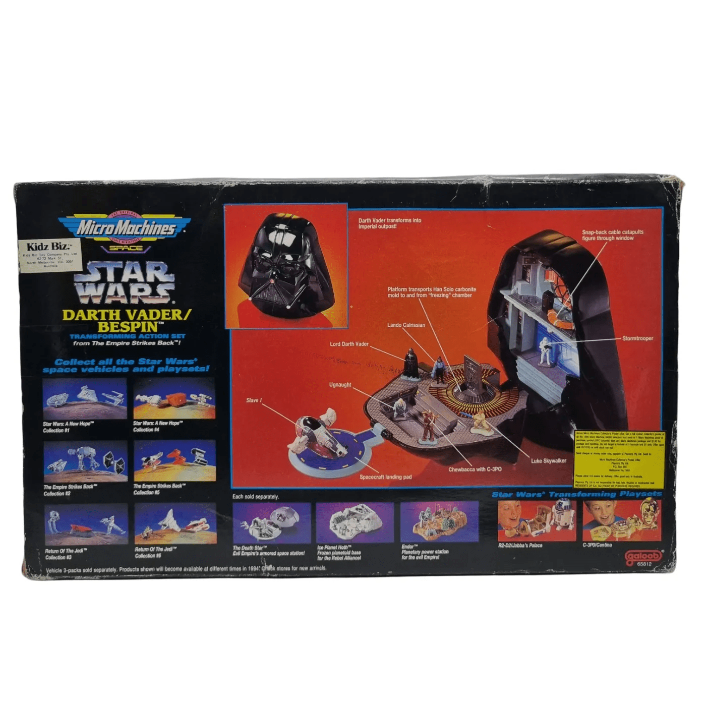 Micro Machines Darth Vader/Bespin Transforming Action Set
