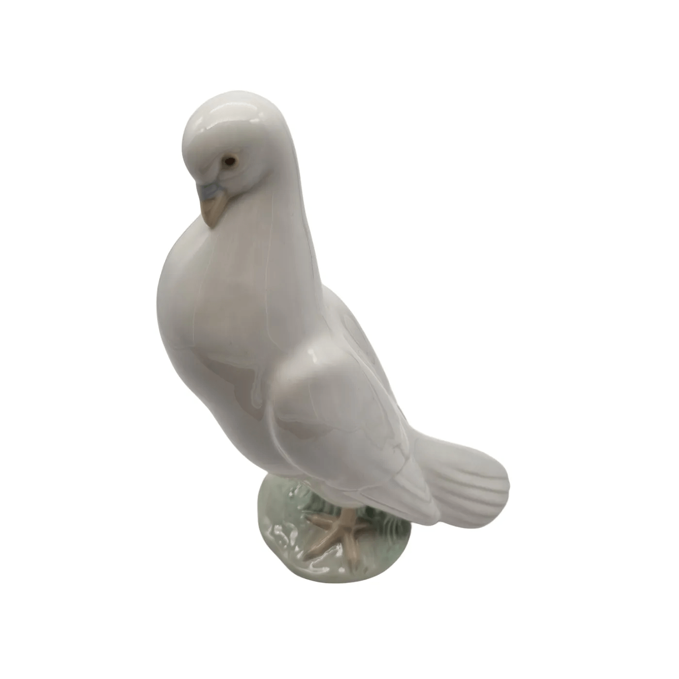 NAO BY LLADRO Daisa 1983 White Porcelain Standing Dove Handmade in Spain