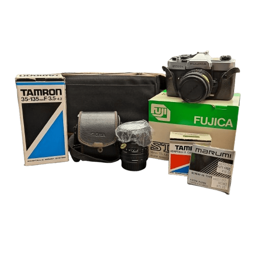 Fujica Film Camera STX-1N Set