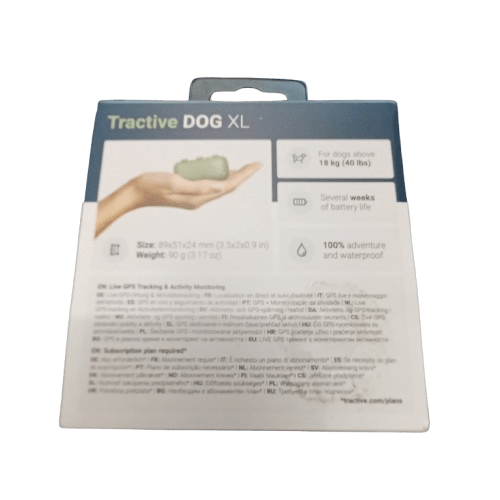Tractive GPS DOG XL (Green) New In Box