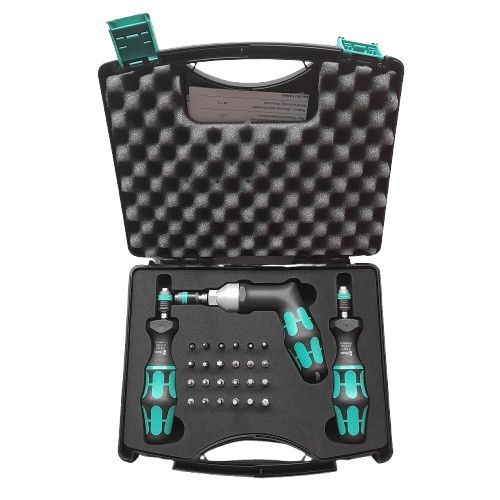 Wera Torque Screwdriver & Bit Set In Hard Case