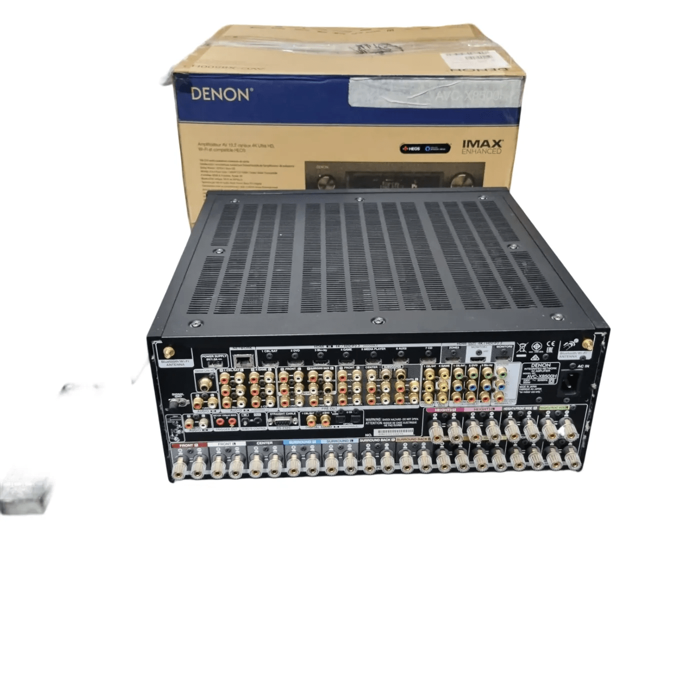 Denon AVC-X8500H 13.2 Channel 8K UHD AV Reciever With Box and Remote
