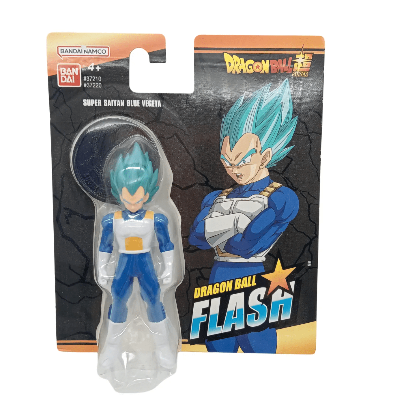 Bandai Dragon Ball Super Dragon Ball Flash – Super Saiyan Blue Vegeta Figurine (Original Packaging)