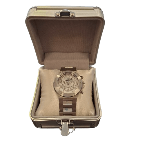 Mens Silver Europa Watch (JN)