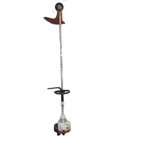 Stihl Whipper Snipper White Orange Petrol With Guard **PICK UP ONLY**  (NA 1342771)