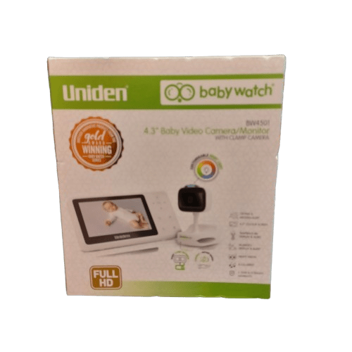 Uniden 4.3 inch Baby Video Monitor with Clamp Camera (lel)